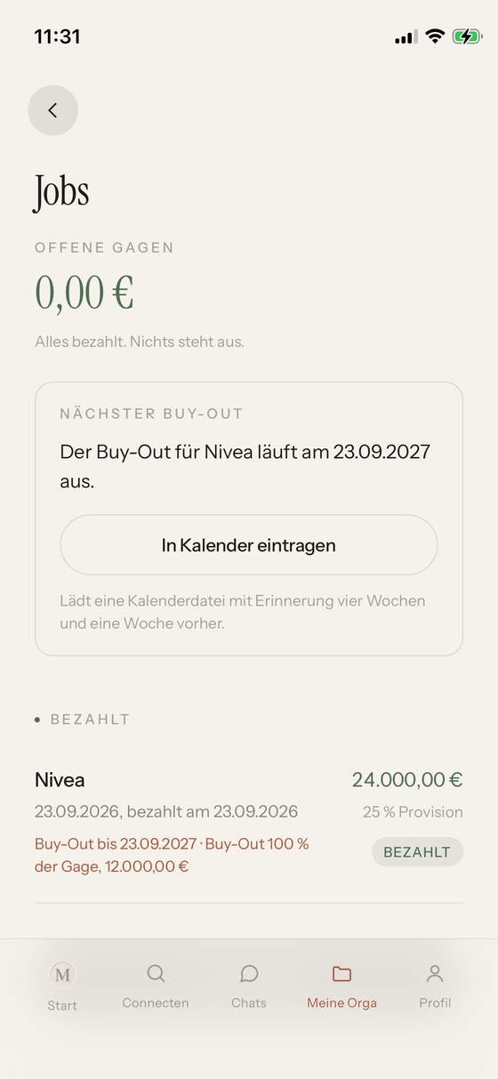 Meine Orga